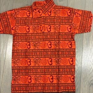 OM Cotton short sleeve TRADITIONAL top